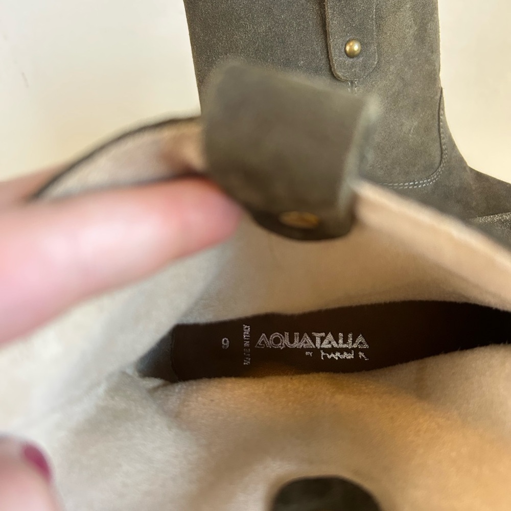 Aquatalia Suede Ankle Boots - Picture 9 of 9